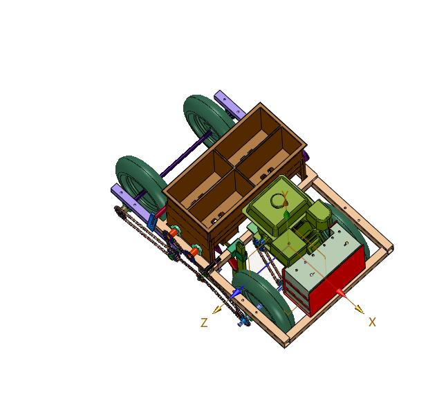 小麦固定垄免耕播种机