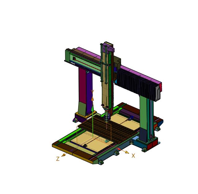 小型五轴金银首饰雕铣机