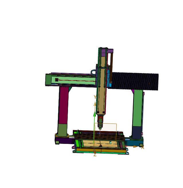 小型五轴金银首饰雕铣机