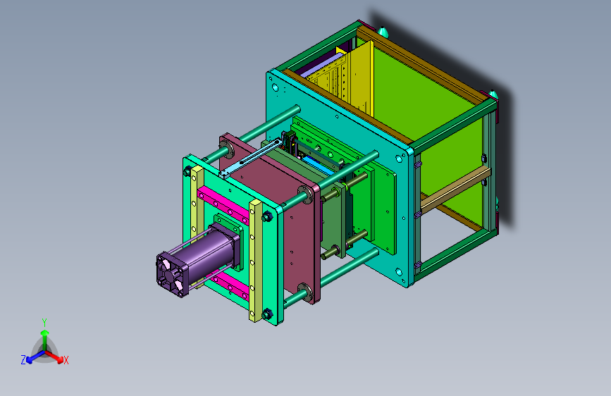 中密度纤维板生产用多层热压机