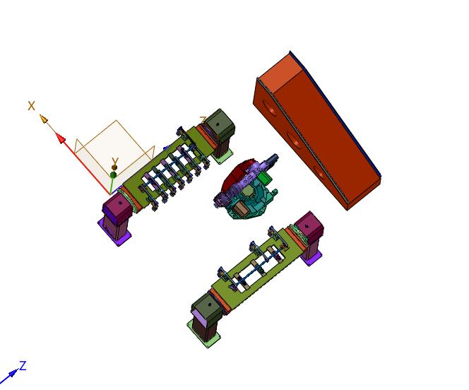 自动化焊接防撞杆工作站