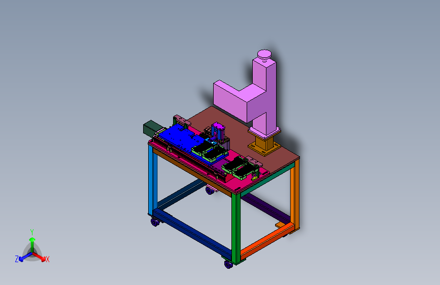 自动联排点焊机