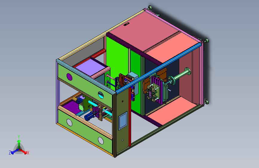 自动上下料移印机