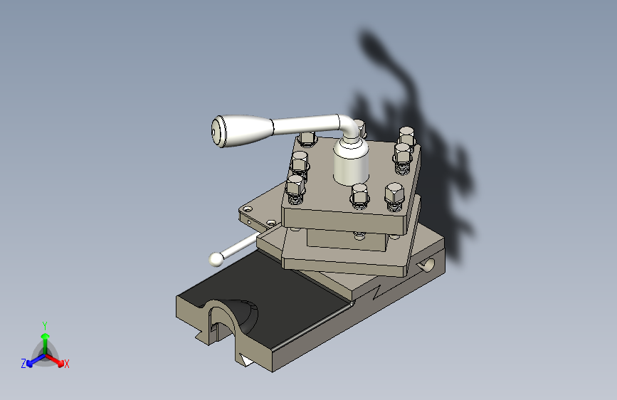 B3002479-车床 TOS SV 18 RA刀架