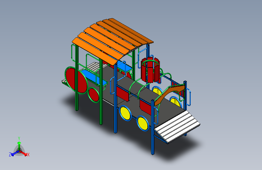B3002485-火车游乐场