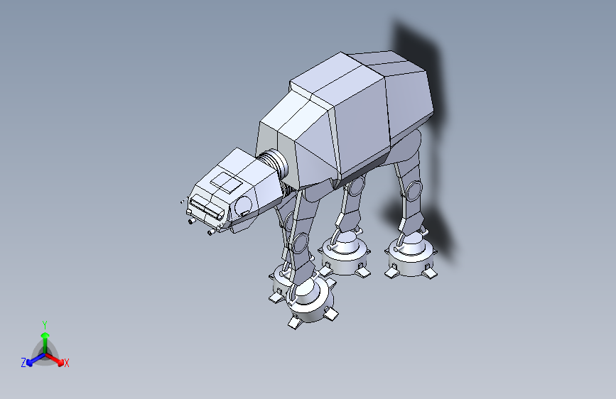 B3002510-星球大战的全地形装甲运输车