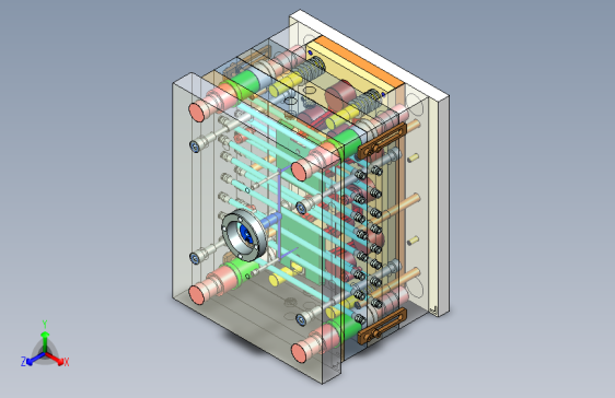B3002534-注塑模具（三板全）