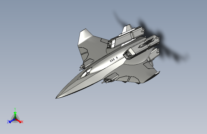 B3002574-百夫长重型战斗机（星际战斗机私掠船）