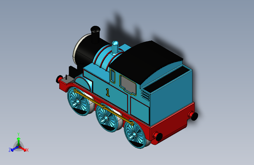 B3002602-托马斯火车头玩具