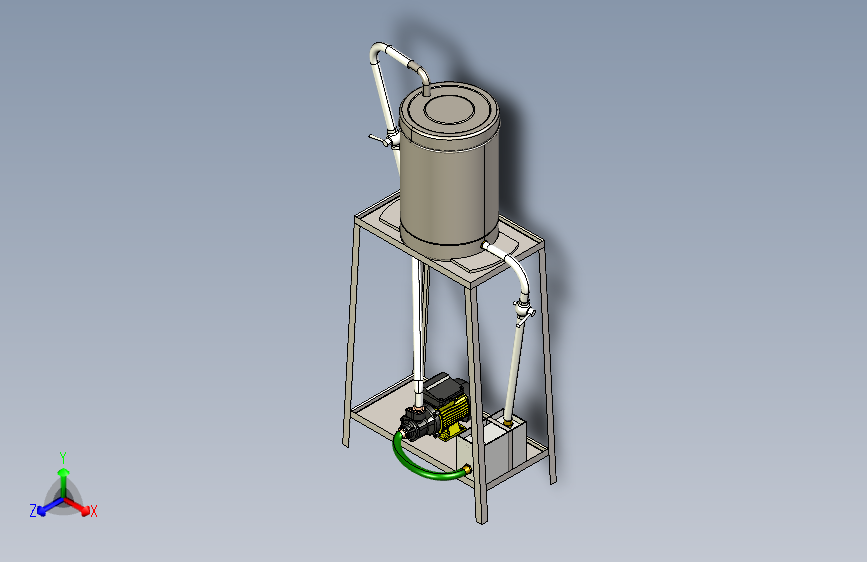 B3002629-水过滤厂模型