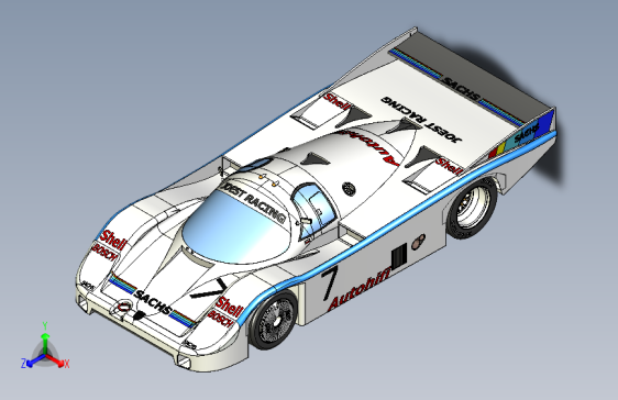 B3002693-保时捷962汽车