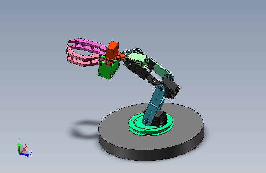 360度活动机械臂