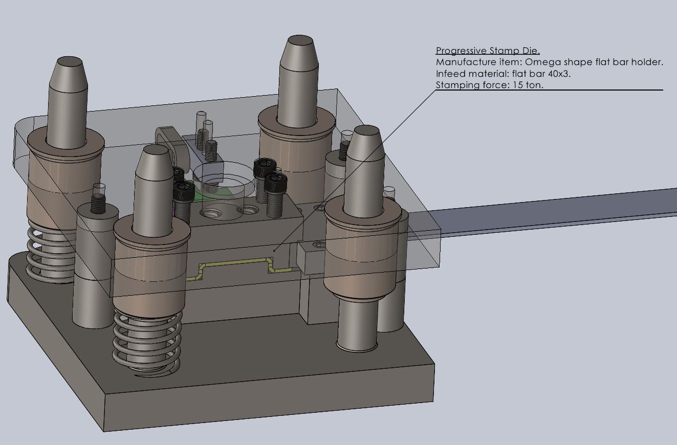 Progressive Stamp Die级进冲压模具
