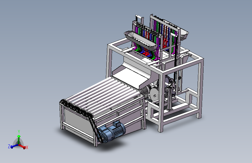 多筒自动槟榔切片机