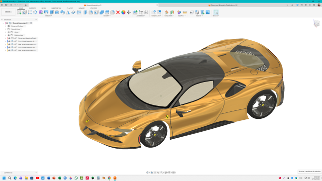 法拉利SF90 Stradale跑车造型