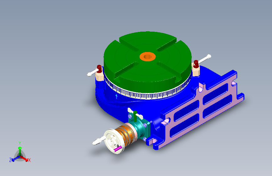 手动回转工作台