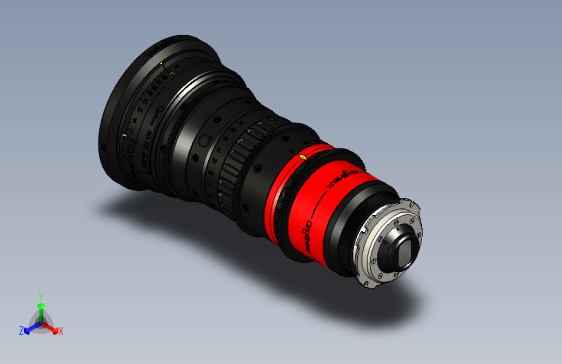 B3002772-精巧 30-72 变焦标准 PL 镜头