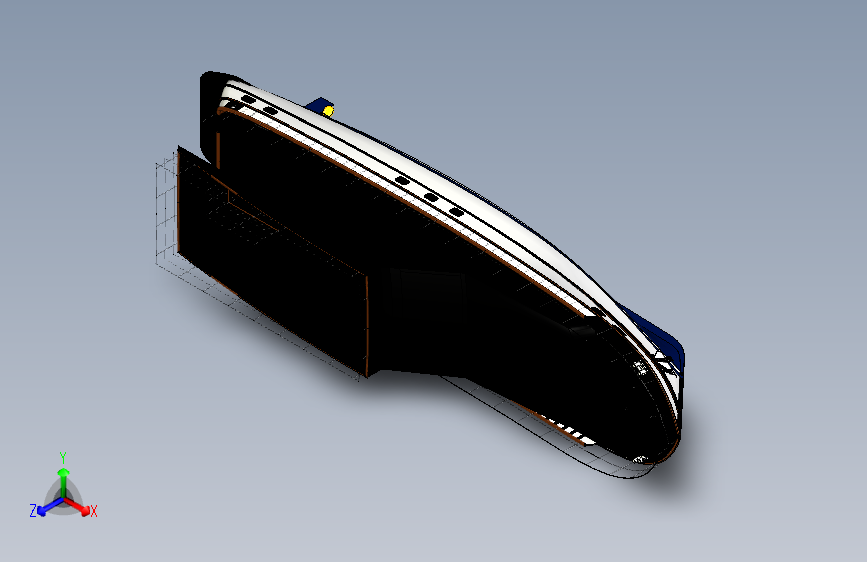 B3002773-木制游艇