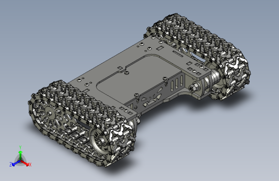 智能无人履带车总成 1442673==wb70