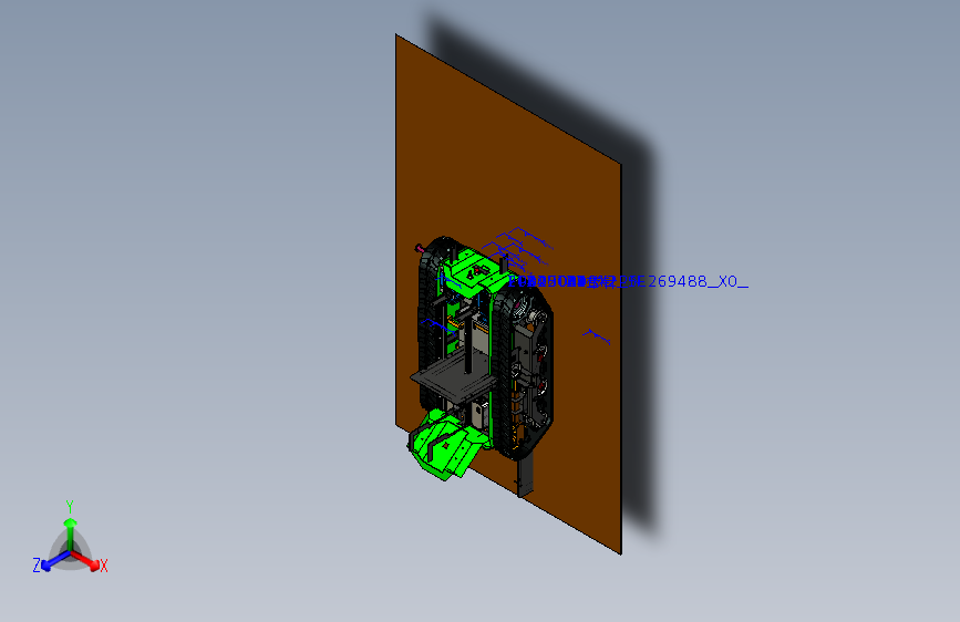 电动农业履带底盘 1456530==wb60