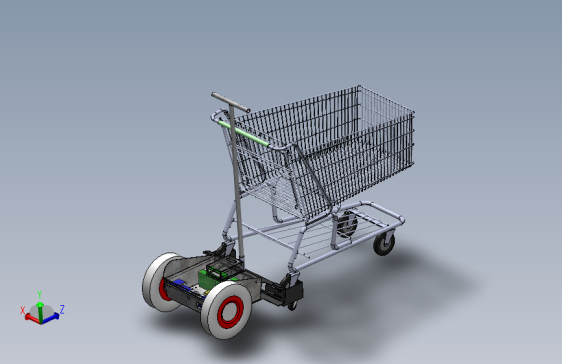 智能超市购物车模型图 415985==wb10