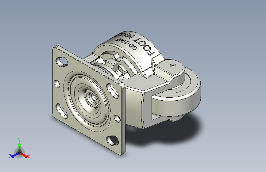 福马脚轮GD-100-F-PUS