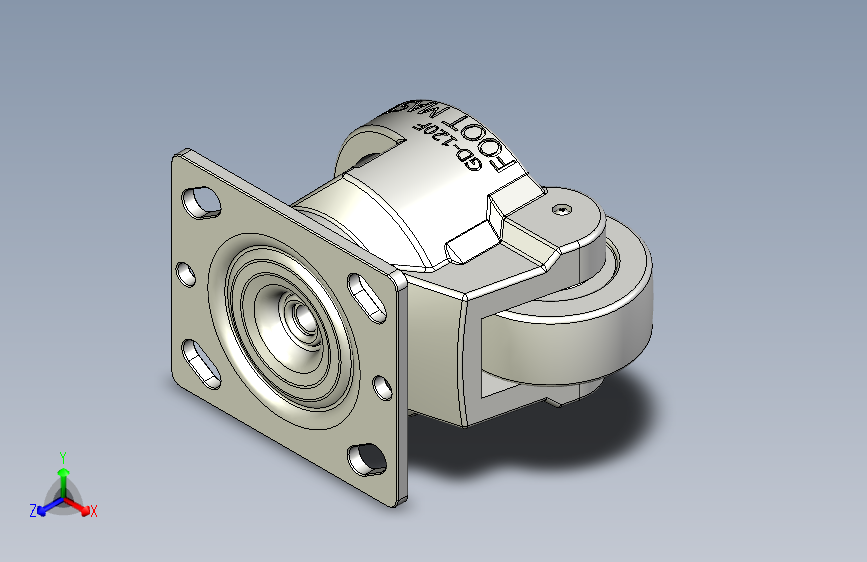 福马脚轮GD-120-F-PUS