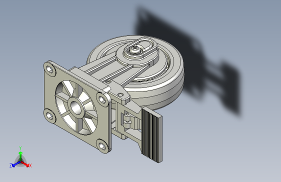 福马脚轮GDC-100-BRF