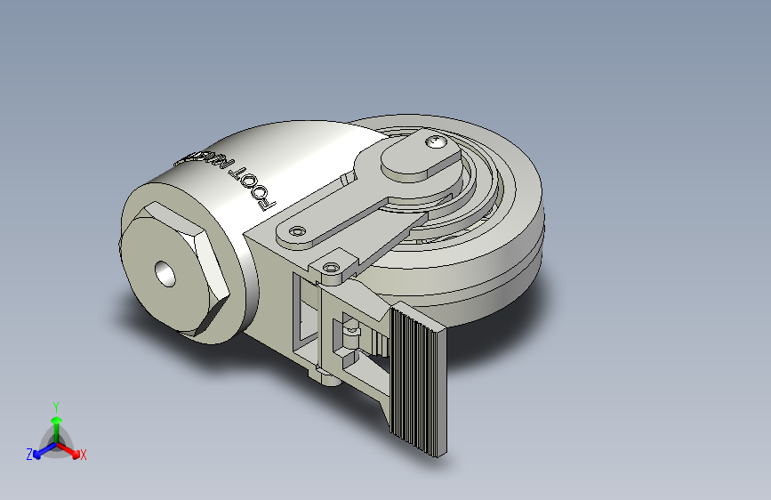 福马脚轮GDC-100-BSS