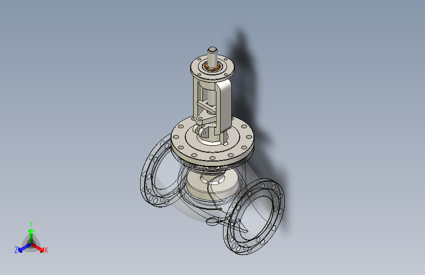 工业化工阀门DN250大阀瓣