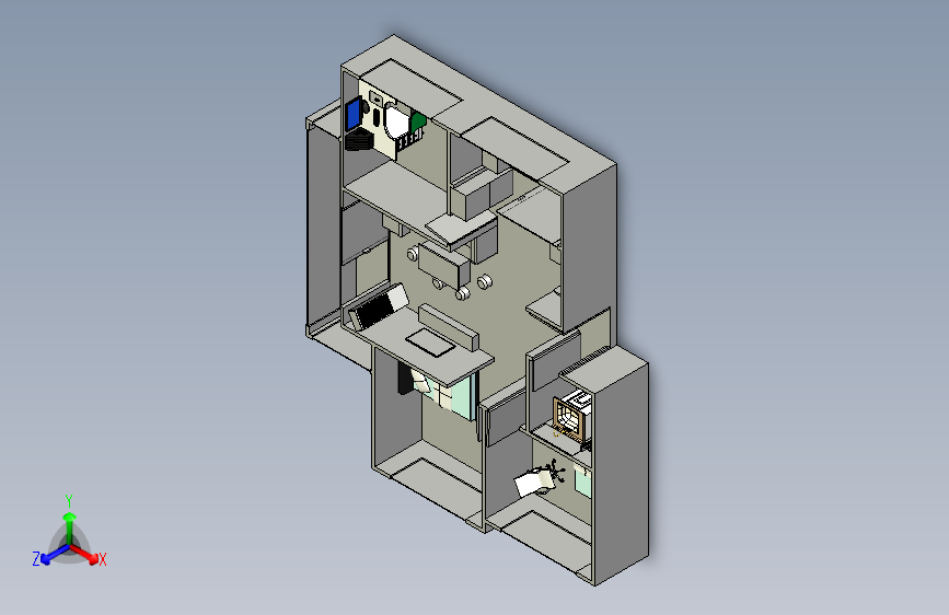 简单的房子格局