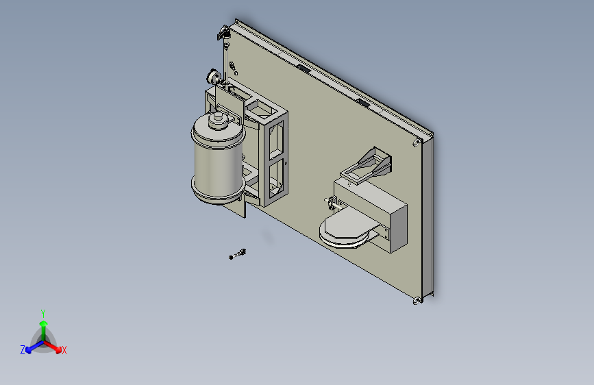 绞车滚筒试验台