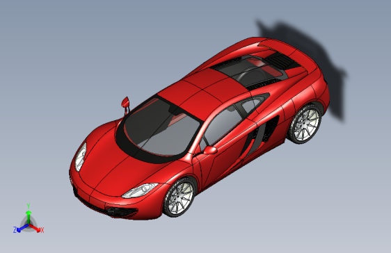 迈凯伦MP4-12C跑车