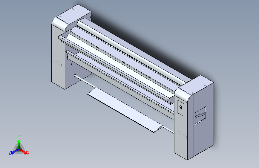 A0001833-用于熨烫衣物的圆柱形熨斗