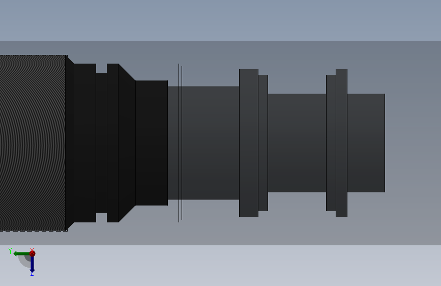 A0001809-焊接型液压缸（带前杆端安装孔）40x20x270.5 毫米