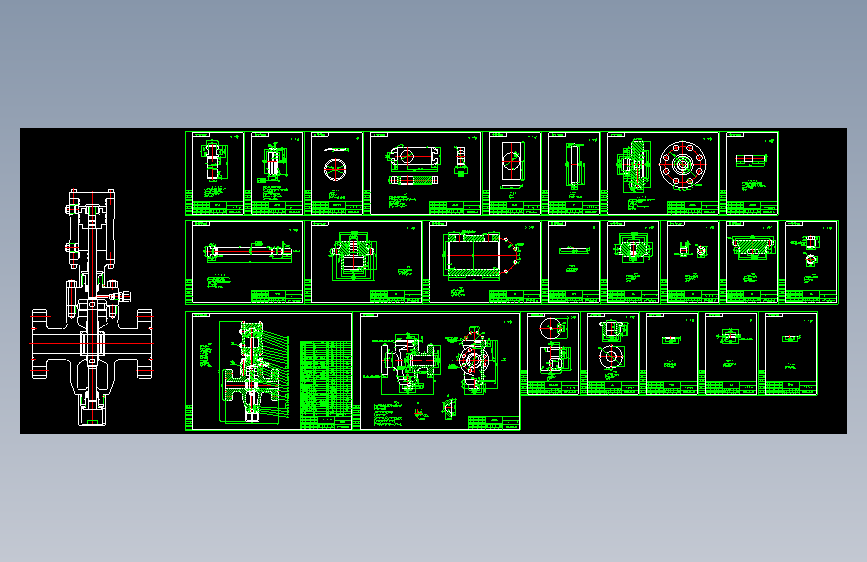 液动平板阀 52-35--138006--10