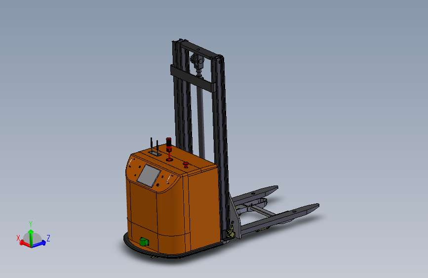 叉车AGV模型=656210=390