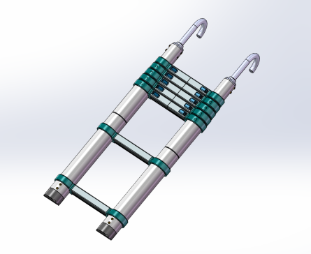 伸缩梯建模==795939=300