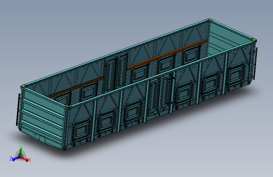 铁路火车三维图720423