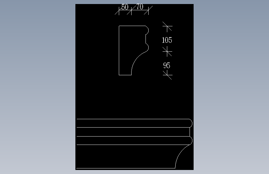节点大样详图块外墙屋地面防水钢楼梯结构 (19)