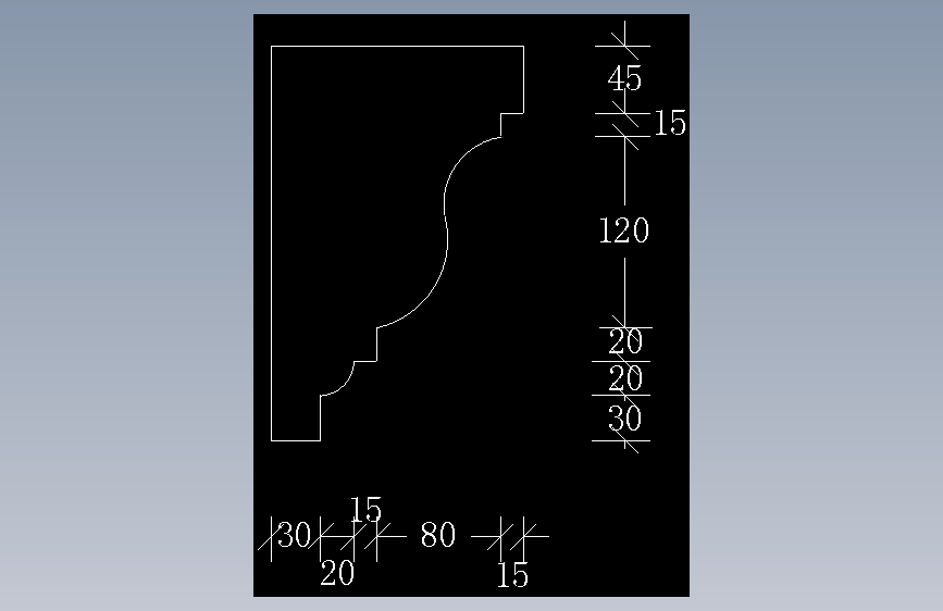 节点大样详图块外墙屋地面防水钢楼梯结构 (27)