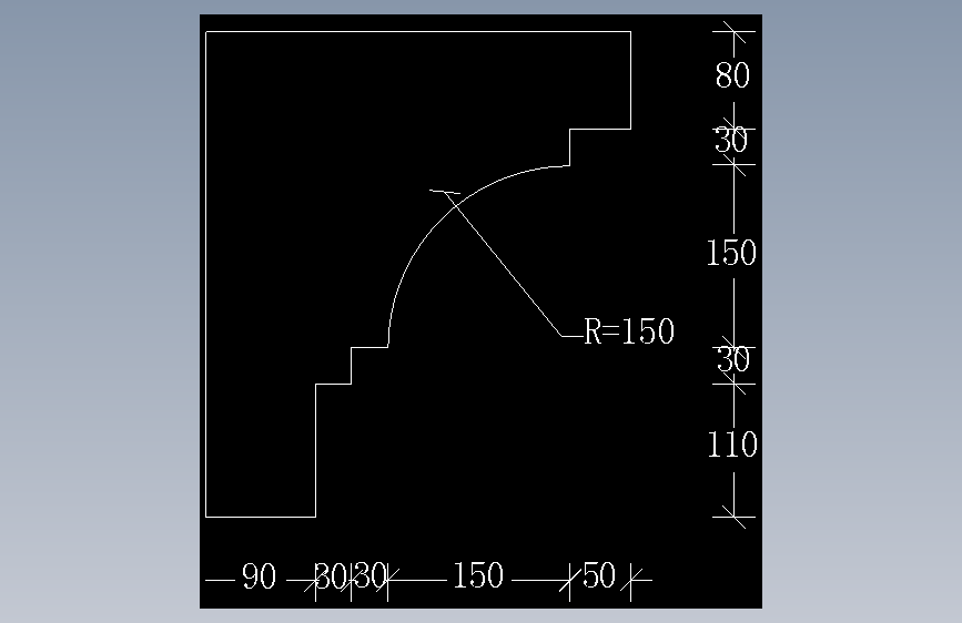 节点大样详图块外墙屋地面防水钢楼梯结构 (38)