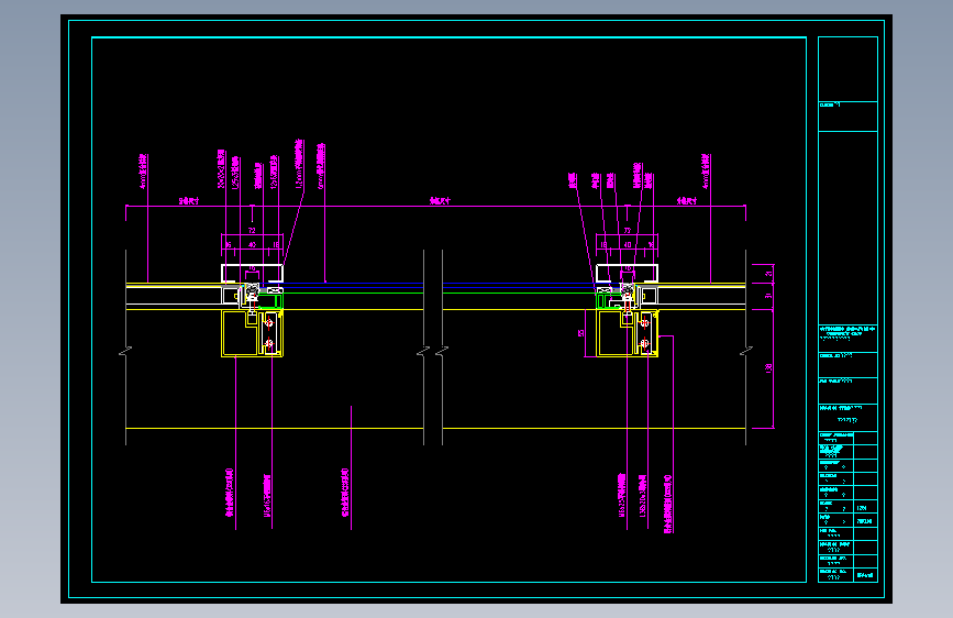 节点大样详图块外墙屋地面防水钢楼梯结构 (96)