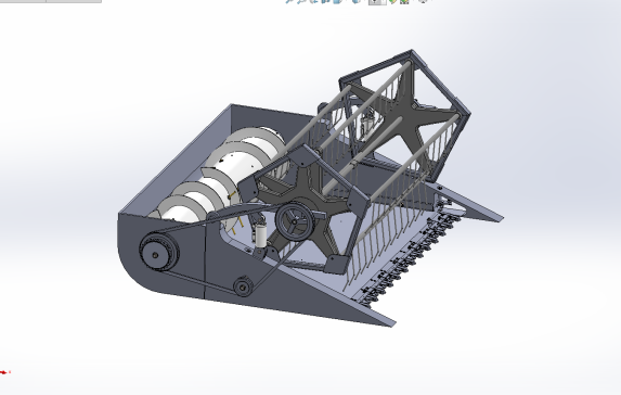 收割机割台装配 1436460