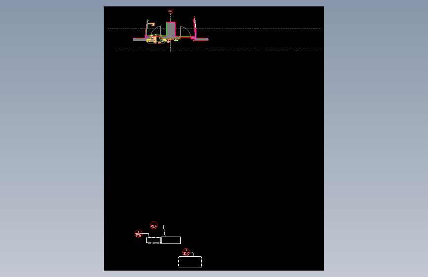 节点大样详图块外墙屋地面防水钢楼梯结构施工 (14)
