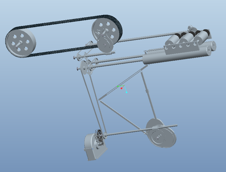 全自动啤酒瓶清洗装置的设计及仿真-含三维 二维 说明书