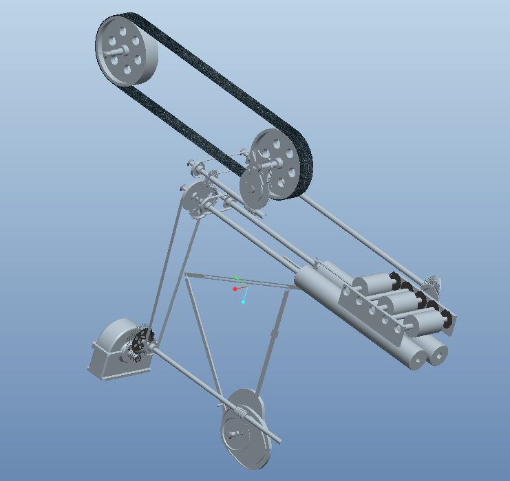 全自动啤酒瓶清洗装置的设计及仿真-含三维 二维 说明书