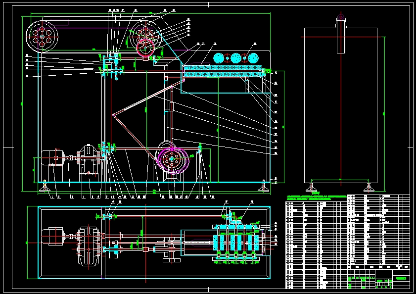 全自动啤酒瓶清洗装置的设计及仿真-含三维 二维 说明书