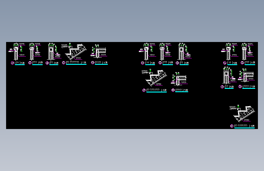 楼梯a（1：100）