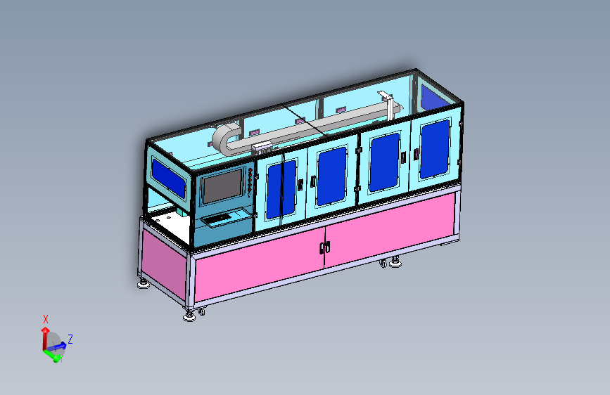 超长型材铸造件尺寸检测设备